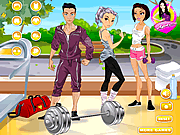 play Justin At Gym