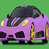 play Convertible Fast Car Coloring