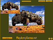 play Military Hummer Jigsaw