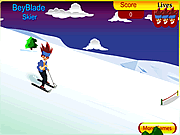 play Beyblade Skier