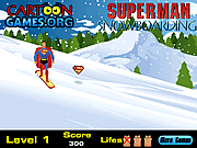play Superman Snowboarding