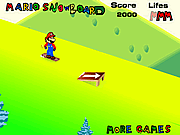 play Mario Snowboard