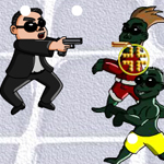 Psy Gangnam Style Vs Zombies