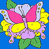 play Alone Butterfly Coloring