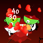 play Angry Birds Ninja Fruit