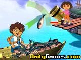play Dora And Diego Fishing