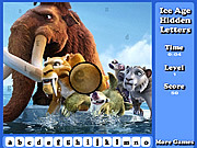 play Ice Age Hidden Letters