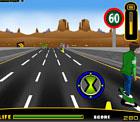 Ben 10 Highway Skateboarding