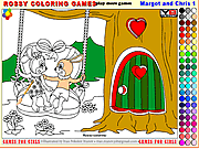 play Margot And Chris 1 - Rossy Coloring