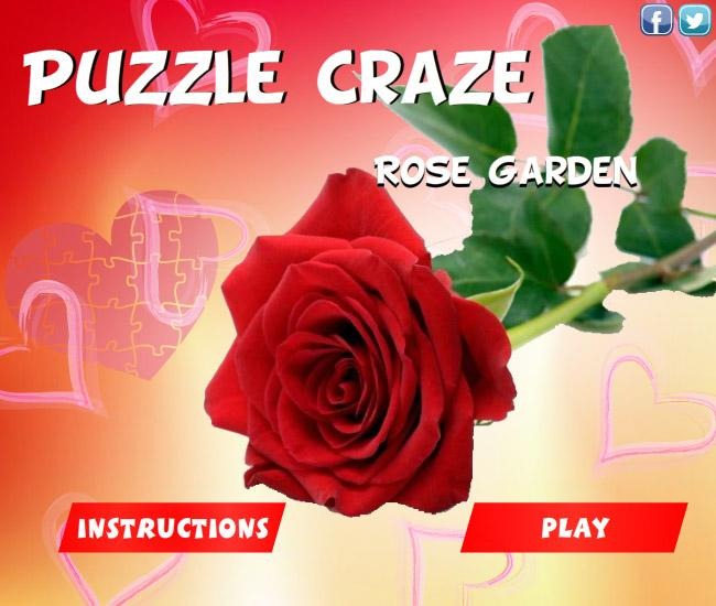 play Puzzle Craze - Rose Garden