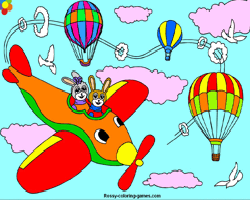 play Margot And Chris 3 - Coloring
