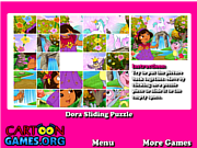 play Dora Sliding Puzzle