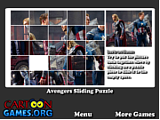 play Avengers Sliding Puzzle