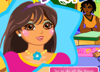 play Dora Fun Makeover