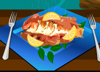 play Grilled Fish With Lemon