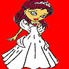 play Valentine Day Bride Coloring