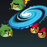 play Angry Birds Space Typing