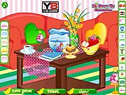 play Tea Table Decorating