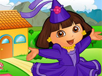 play Dora Makeover