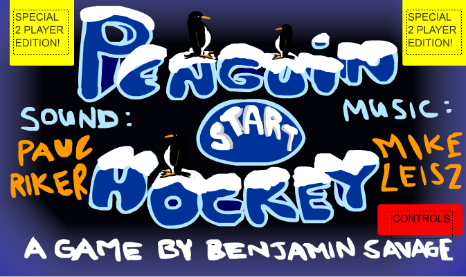 play Penguin Hockey 2P Version