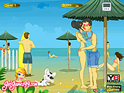 play Hawaiian Beach Kissing