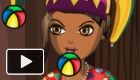 play Jester Girl Dress Up