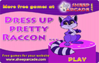 play Dress Up Pretty Raccon