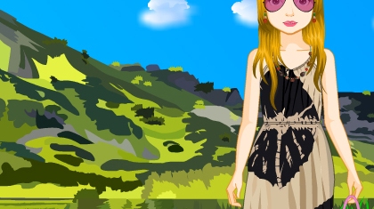 play Green Valley Dressup