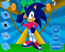 play Super Sonic Dress Up