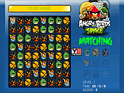 play Angry Birds Space Matching