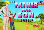 play Father And Son Dress Up