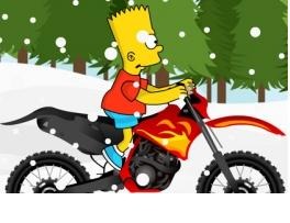 play Bart Snow Ride 2