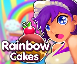 play Rainbow Cakes