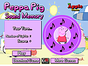 play Peppa Pig Sound Memory