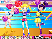 play Pretty Cheerful Cheerleaders