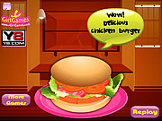 play Chicken Burger Delicious