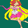 play Flame Fairy Girl Coloring