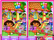 play 10 Differences Dora The Explorer