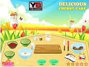 play Cherry Cake Delicious
