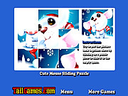 play Cute Mouse Sliding Puzzle