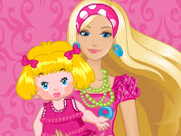 play Barbie Baby Sitter