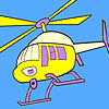 play Sightseeing Helicopter Coloring
