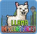play Llama In Your Face