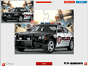 play Charger Police Car Jigsaw