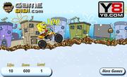 play Spongebob Snow Motorbike