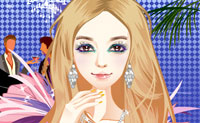 play Glittery Makeover