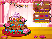 play Barbie Diamond Cake