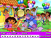 play Dora Hidden Letters