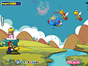 play Mario Defend Princess