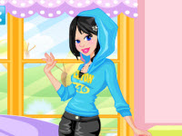 Hoodie Girl Dressup